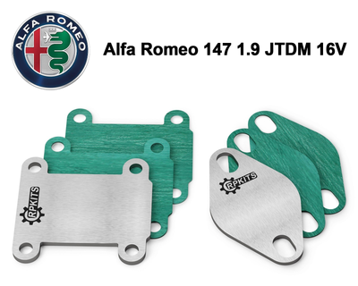 Заглушка клапана EGR Alfa Romeo 147 1.9 JTDM 16V 2004-2010