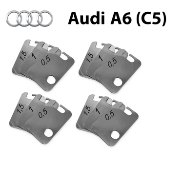 Пластины от провисания дверей Audi A6 (C5) (4 двери)