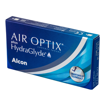 Линзы Alcon Air Optix plus HydraGlyde 3 шт, +0,75