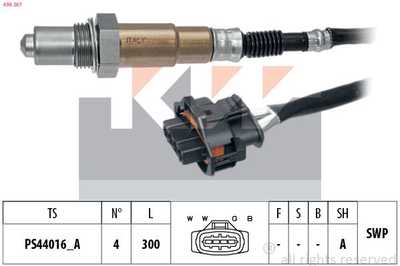 Кислородный датчик KW 498267