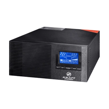 Инвертор с правильной синусоидой Kraft KRF-AVR600VA/500W-12V