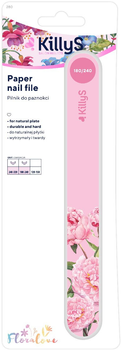 Pilnik KillyS Floralove różowy prosty 180/240 (3031445002806)
