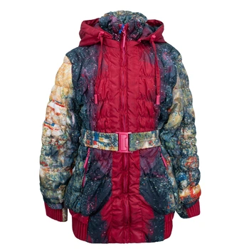 Куртка демисезонная для девочки Biko&Kana A12003 146 см Бордовый