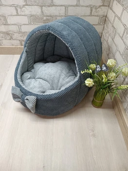 Будинок лежанка для котів та собак Animals_joy Кошик S 34*34 см(010)