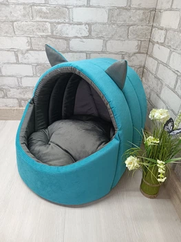 Будинок лежанка для котів та собак Animals_joy Корзина L 53*51 см(088)
