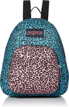Жіночий рюкзак Jansport Half Pint JS00TDH666Z бірюзовий з рожевим