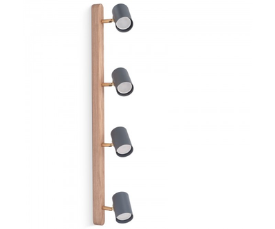 Настенный светильник Wood Spot Penta Grey (Nowowood Line)