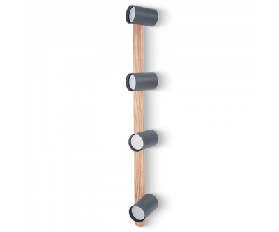 Настенный светильник Wood Spot Penta Grey (Nowowood Line)