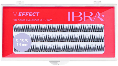 Kępki rzęs Ibra V Effect 14 mm 120 szt (5907518391000)