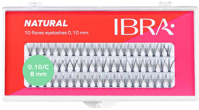Kępki rzęs Ibra Natural Knot – Free sztuczne 0.10 C - 8 mm (5906395543250)
