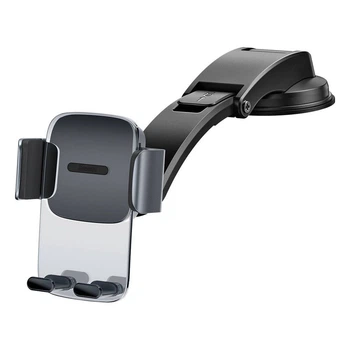 Автомобильный держатель Baseus Easy Control Clamp Pyste Type + Air Outlet set black