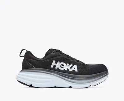 Женские кроссовки HOKA ONE ONE BONDI 8 1127952 BWHT 42,5 (EU 42 2/3, USA 10B, 27 см) черные с белым