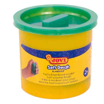 Тесто для лепки Jovi 50 гр зеленый цвет (456G)