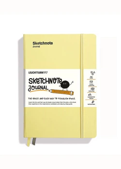 Блокнот Leuchtturm1917 SketchNote Journal, Средний, Vanilla (англ) (366211)