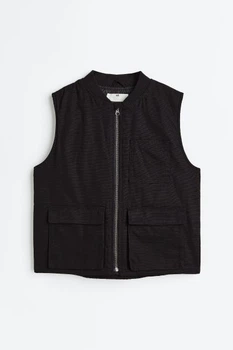 Жилет чорний H&M 134-140см (400094005)