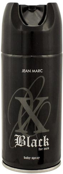 Дезодорант-спрей Jean Marc X Black For Men 150 мл (5901815016529)