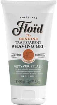 Гель для гоління Floid Shaving Gel Vetyver Splash Прозорий 150 мл (8004395321612)