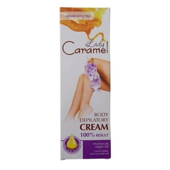 Кpем для депіляції Lady Caramel 100% видалення волосся 100 мл.