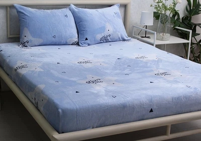 Простынь на резинке TAG tekstil 160х200х20 см (pbe0046278)