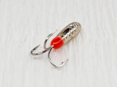 Блешня вольфр. Start Fishing Чортик із насічкою кр.№14 Silver 3 мм 1 г 090-030-1
