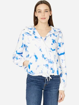 Ветровка с капюшоном женская Levi's 872465192 XS Белый/Голубой (1159769263)