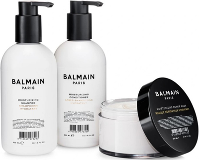 Zestaw do pielęgnacji włosów Balmain Moisturizing Care Szampon 300 ml + Odżywka 300 ml + Maska 200 ml (8718969473361)