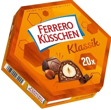Конфети з лісовим горіхом Ferrero Küsschen Klassik 178 g