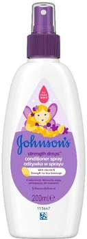 Odżywka do włosów Johnson's Strength Drops Conditioner Spray w sprayu z witaminą E 200 ml (3574661432830)