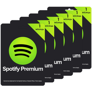 Передплата Spotify Premium на 6 місяців