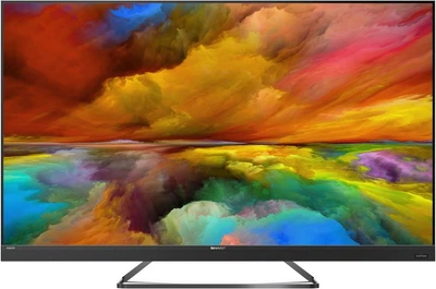 Телевизор 55 дюймов SHARP 55EQ6EA (4K Android TV QLED Bluetooth — 7310114285) Б/У