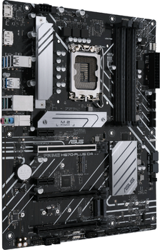 Материнська плата ASUS PRIME H670-PLUS D4 (s1700, Intel H670, PCI-Ex16)