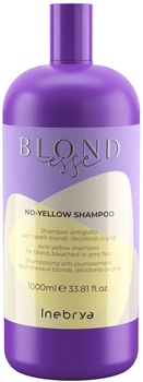 Szampon Inebrya Blondesse No-Yellow do włosów blond rozjaśnianych i siwych 1000 ml (8008277262369)