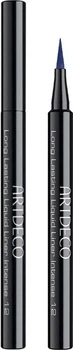 Підводка для очей Artdeco Long Lasting Liquid Liner Intense Суперстійка 12 Blue 0.6 мл (4052136101621)