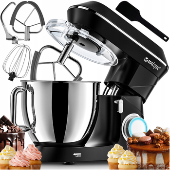 Тістоміс міксер планетарний Maltec Chef 2200W BL