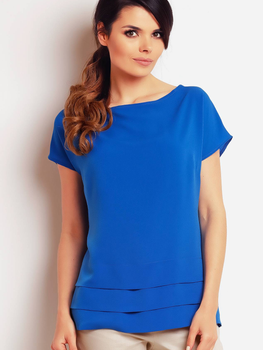 Блузка жіноча Awama A143 S Синя (5902360515796)