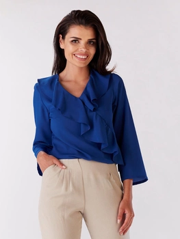 Блузка жіноча Awama A189 S Синя (5902360518933)