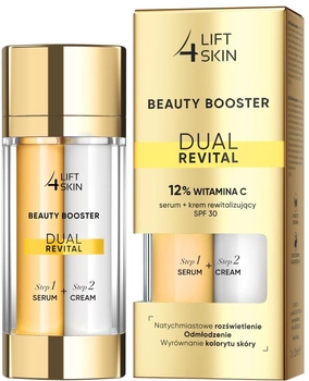Zestaw Lift4Skin Beauty Booster Revital serum 12 % witamina C + krem rewitalizujący SPF 30+ 2 x 15 ml (5900116075501)