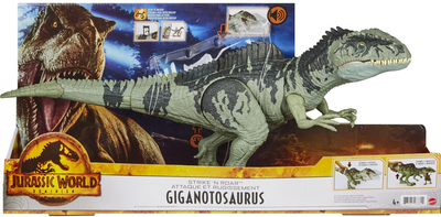 Figurka Mattel Jurassic World Strike N Roar Giganotosaurus 50 cm (0887961968644)