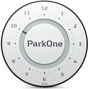 Elektroniczna tarcza parkingowa ParkOne 2 Silver (5711157040102)