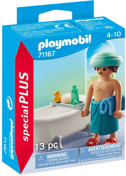 Набір фігурок Playmobil Special Plus Man With Bathtub (4008789711670)
