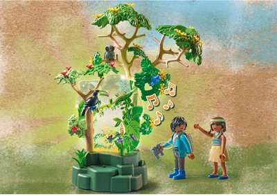 Zestaw figurek Playmobil Wiltopia Enlightened Tropical Tree and Explorers (4008789710093)