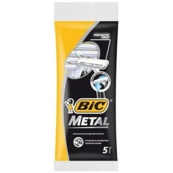 Станки для гоління одноразові Bic Metal 5 шт.