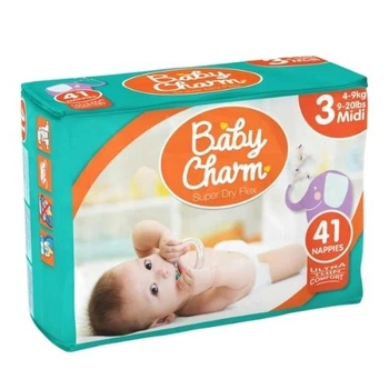 Підгузники дитячі Babycharm №3 4-9кг 41шт