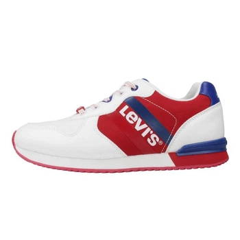 Кроссовки Levi's SPRINGFIELD 27 белый с красным и синим (VSPR0022T-0079-27)