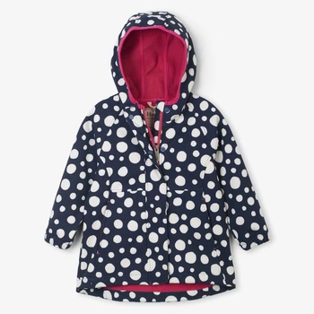 Куртка softshell Hatley Веселый горошек 24 мес (92 см) темно-синий с белым (F19BGK1434-2)
