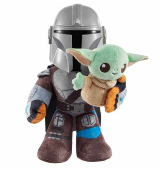 Zestaw figurek Mattel Mandalorian Grogu Plush Star Wars (0194735149230)