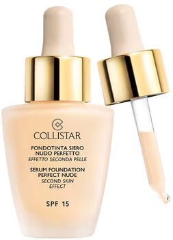 Тональна основа для обличчя Collistar Serum Foundation Perfect Nude SPF15 01 Cameo 30 мл (8015150134507)