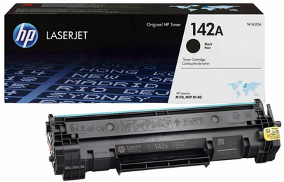 Toner HP 142A W1420A Black (194850740626)