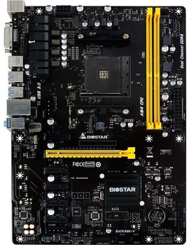 Материнська плата Biostar TB350-BTC Ver. 6.0 (TB350-BTC Ver. 6.0) (sAM4, AMD B350, ATX) Б/в