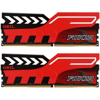 Модуль пам'яті Geil DDR4 32 GB (2x16GB) EVO Forza Hot-Rod Red 3000 MHz (GFR432GB3000C16ADC) Б/в